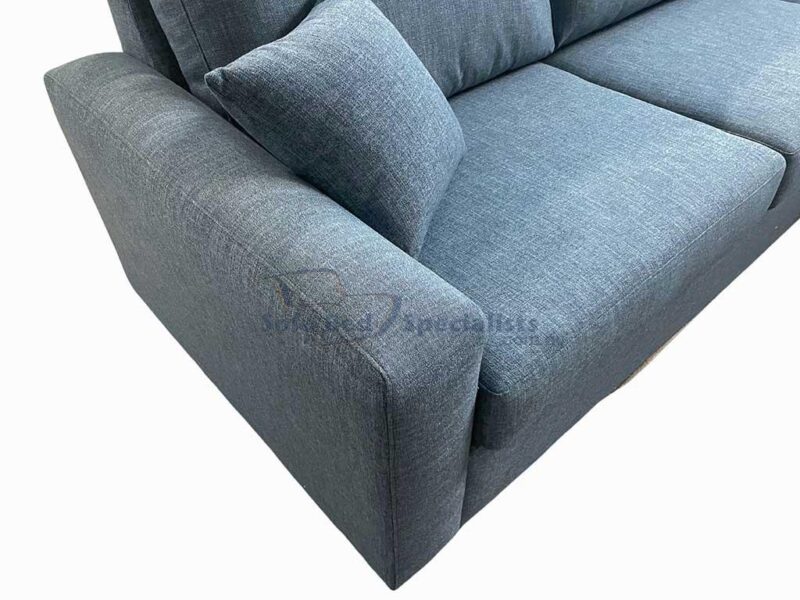 Sydney Corner Modular Sofabed Zepel Fibreguard Casual Ink fabric e3