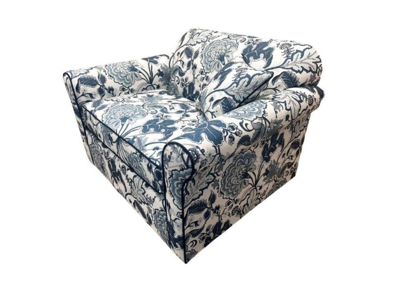Victoria Chair Single Sofabed Profile Portofino fabric e2
