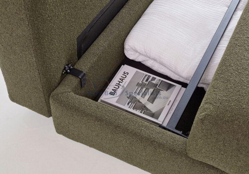 Sydney Sofa Bed Osvald 535 Boucle Forest Green e6