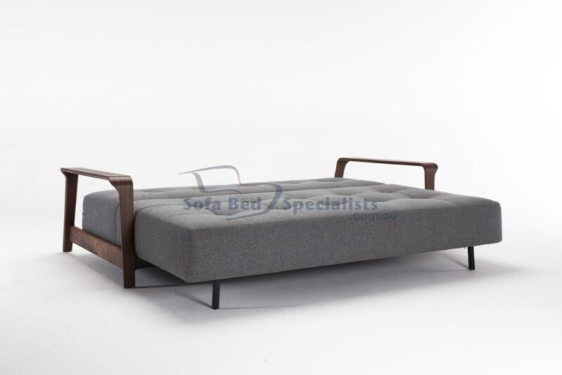 Ran Queen Size Sofa Bed in 563 Twist Charcoal