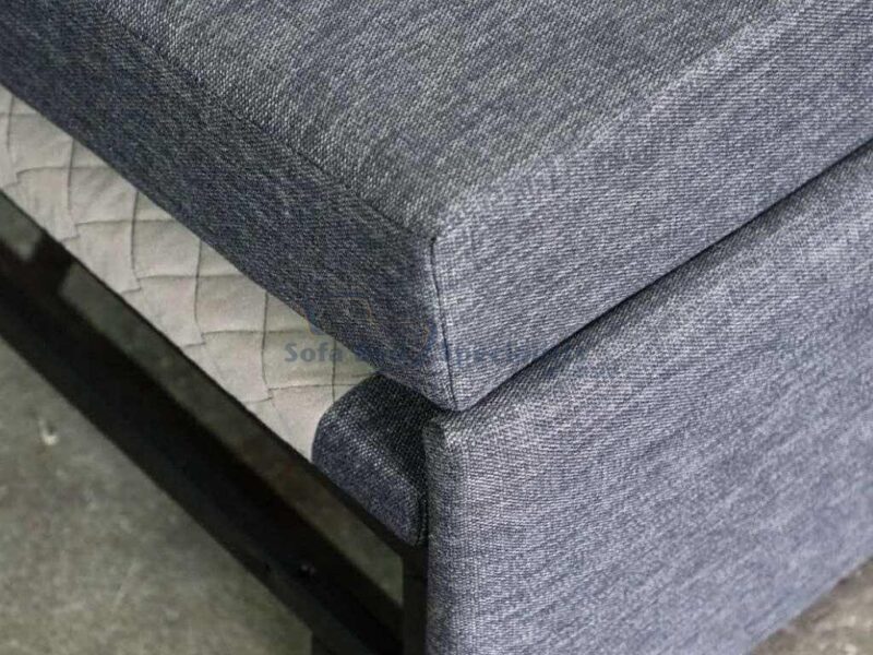 Double Ottoman Sofa Bed with Timber Slats