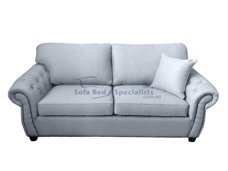 Chesterfield Heritage Sofabed in Warwick Keylargo Zinc Fabric