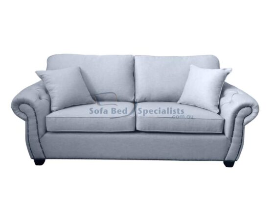 Chesterfield Heritage Sofabed in Warwick Keylargo Zinc Fabric
