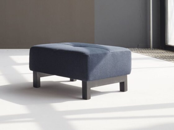 Sophia Ottoman in 528 Dance Mixed Dark Blue