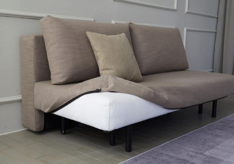 Melbourne Split Sofabed Achillas 587 Phobos Mocha Removable Cover
