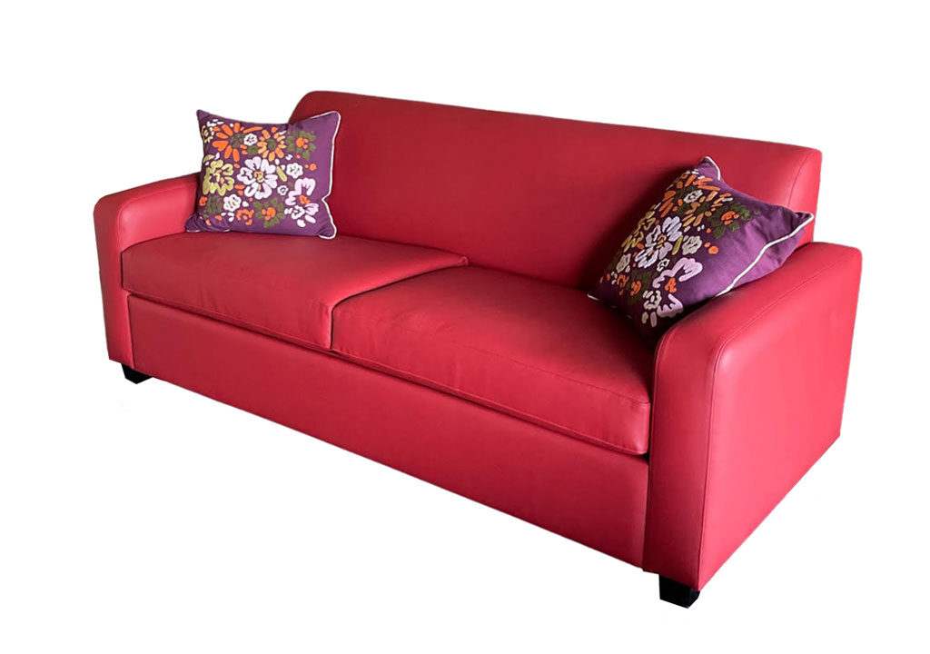 Copy of 3 Seater Retro Sofa Bed Wortley Tennant Plus Flamingo