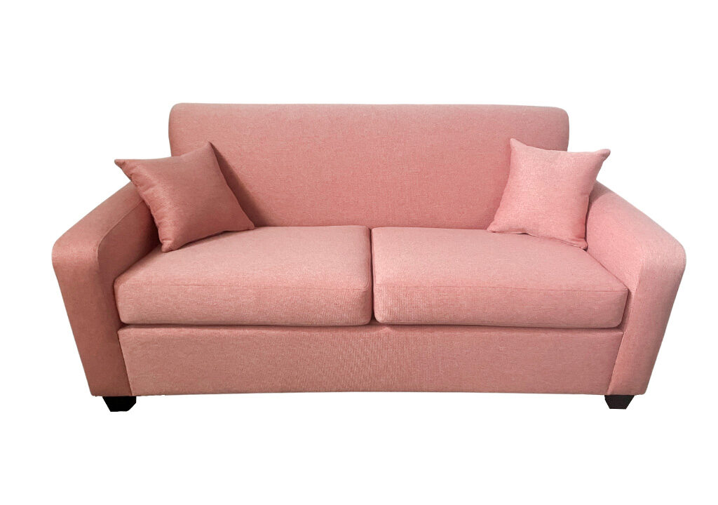 Copy of retro 2.5 seater sofabed profile watson tea rose e1