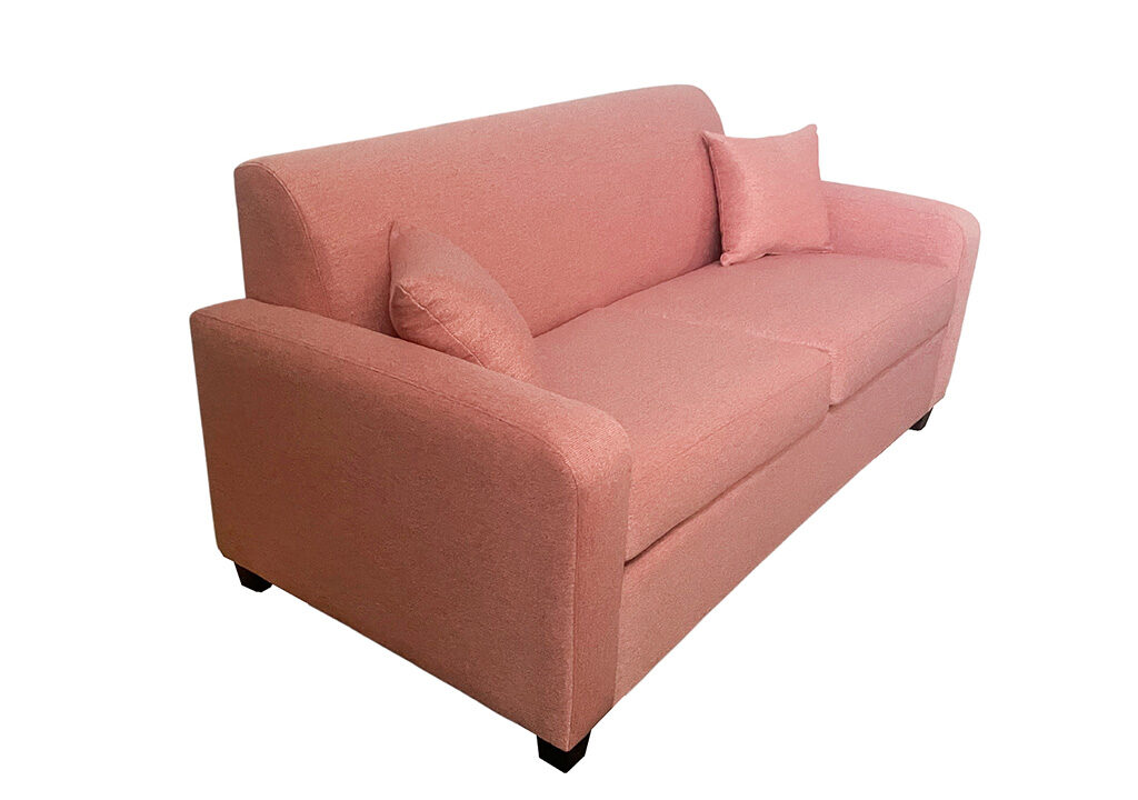 Copy of retro 2.5 seater sofabed profile watson tea rose e2