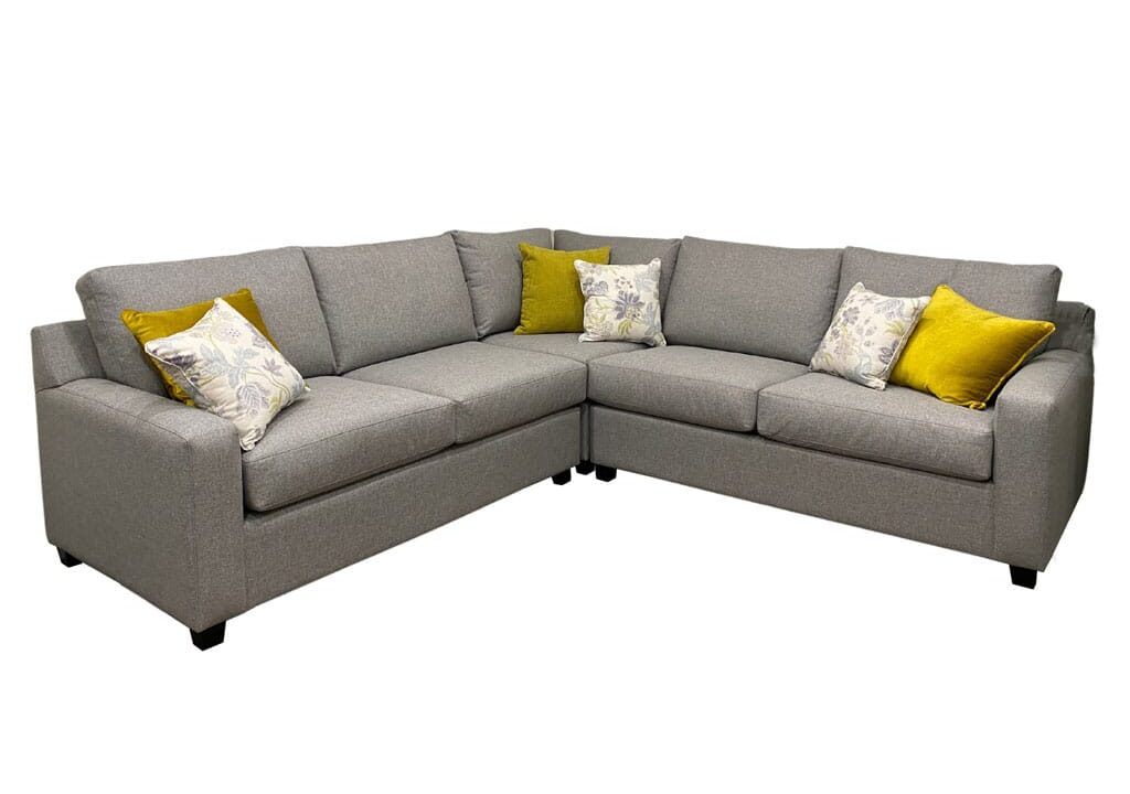 Mosman Square Arm Modular Sofabed Zepel Fibreguard Dynamo Shale