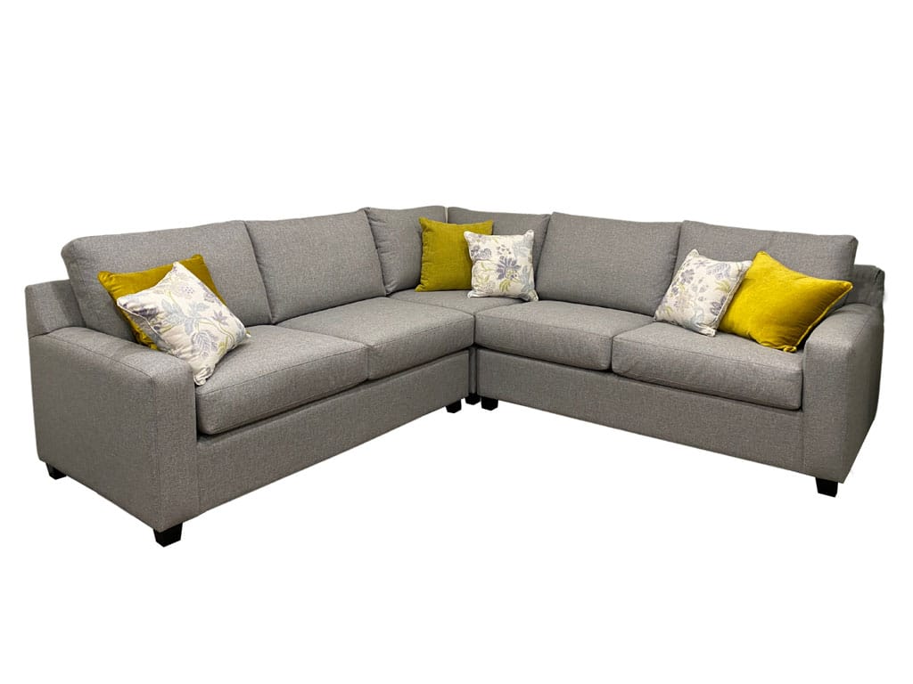 Mosman Square Arm Modular Sofabed Zepel Fibreguard Dynamo Shale