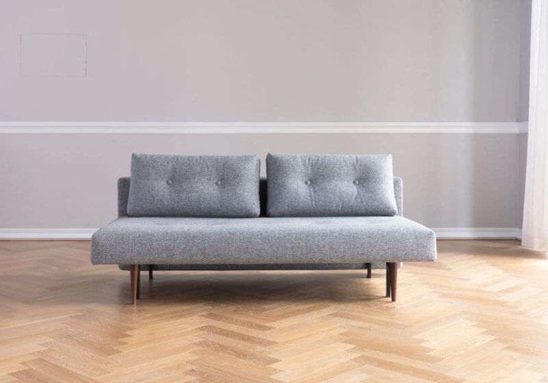 Recast 180 Compact Double Sofa Bed 565 Twist Granite e2
