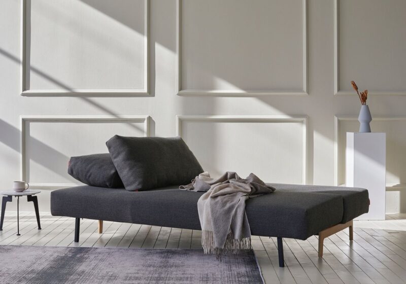Trym Sofa Bed Innovation Living 577 Kenya Dark Grey 1
