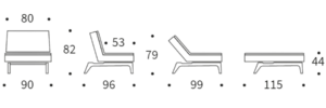 Dublexo Frej Chair Measurements