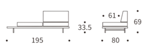 Puri Daybed Measurements