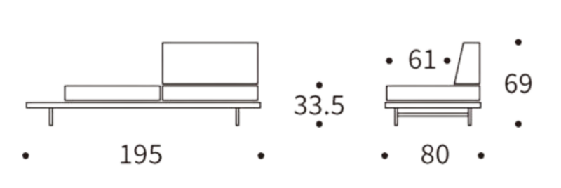 Puri Daybed Measurements