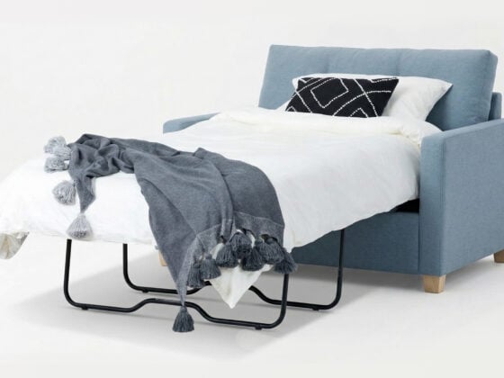 Charlotte Single sofabed open