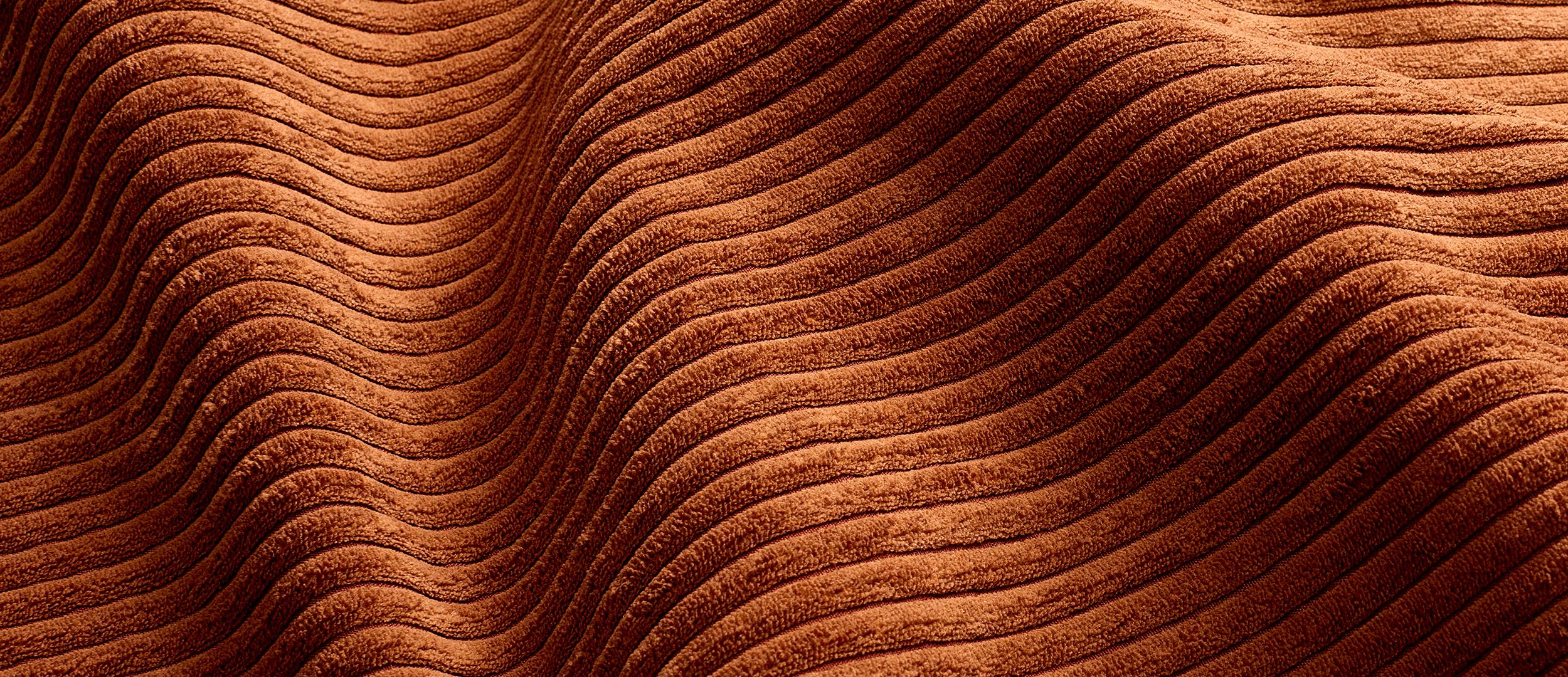 Corduroy Fabric Folded